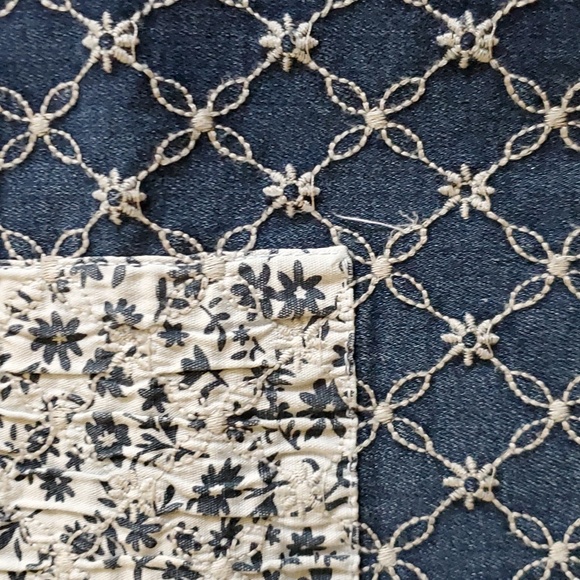 Rafaella Weekend Slimming Patchwork Jeans sz 12 - Picture 6 of 11